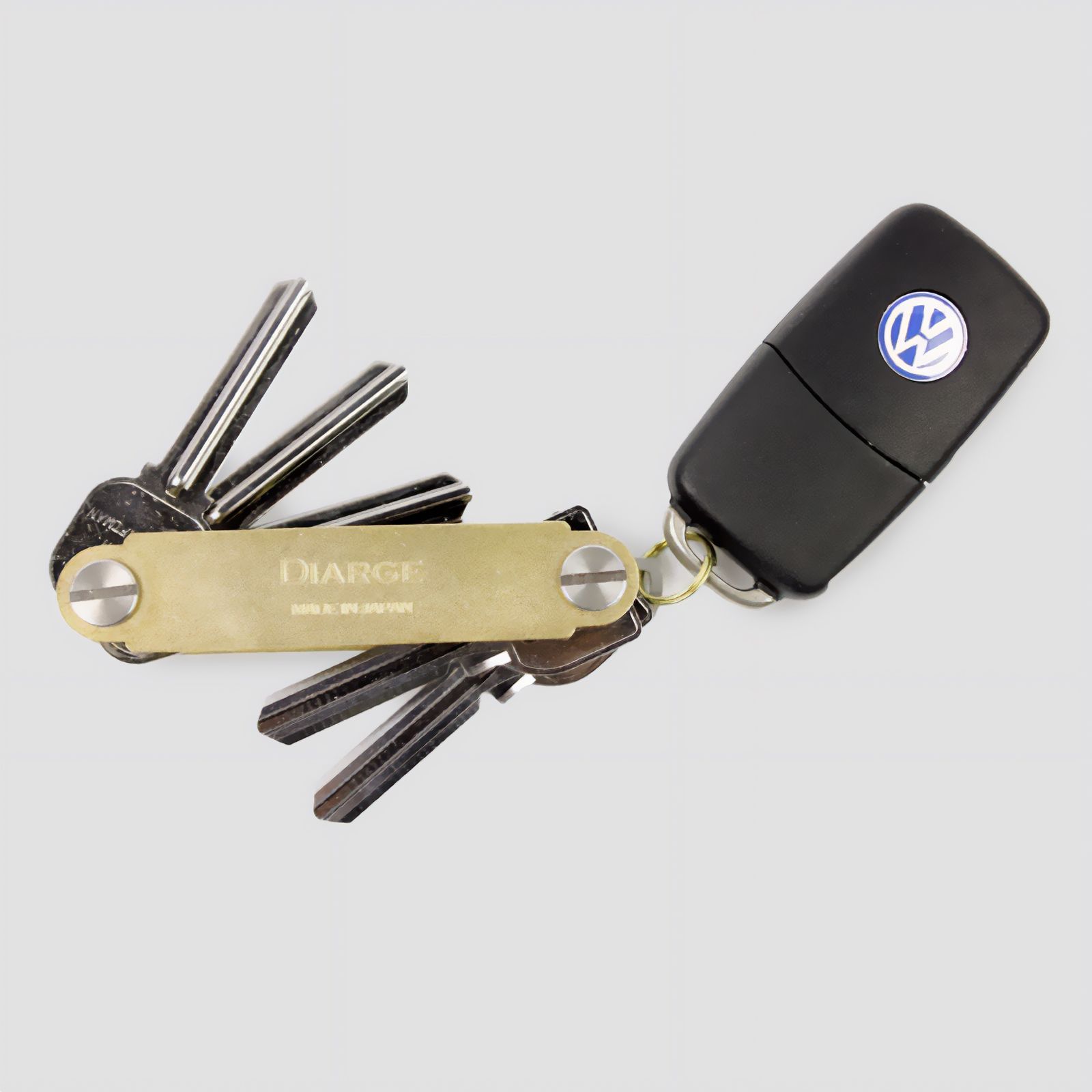 「KEY ORGANIZER」キーホルダー ゴールド