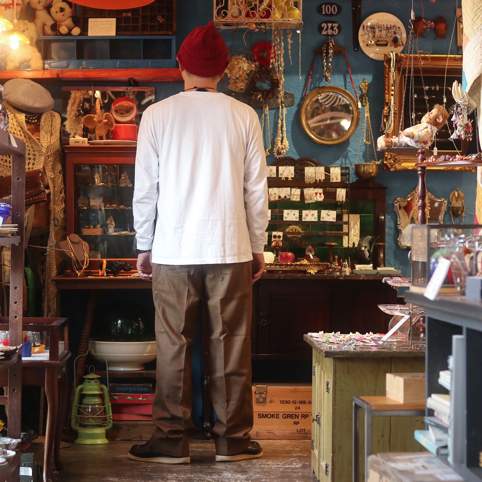 「BRITISH ARMY ALL RANKS No.2 DRESS WOOL TROUSERS」ユーズド イギリス 1990-2000s
