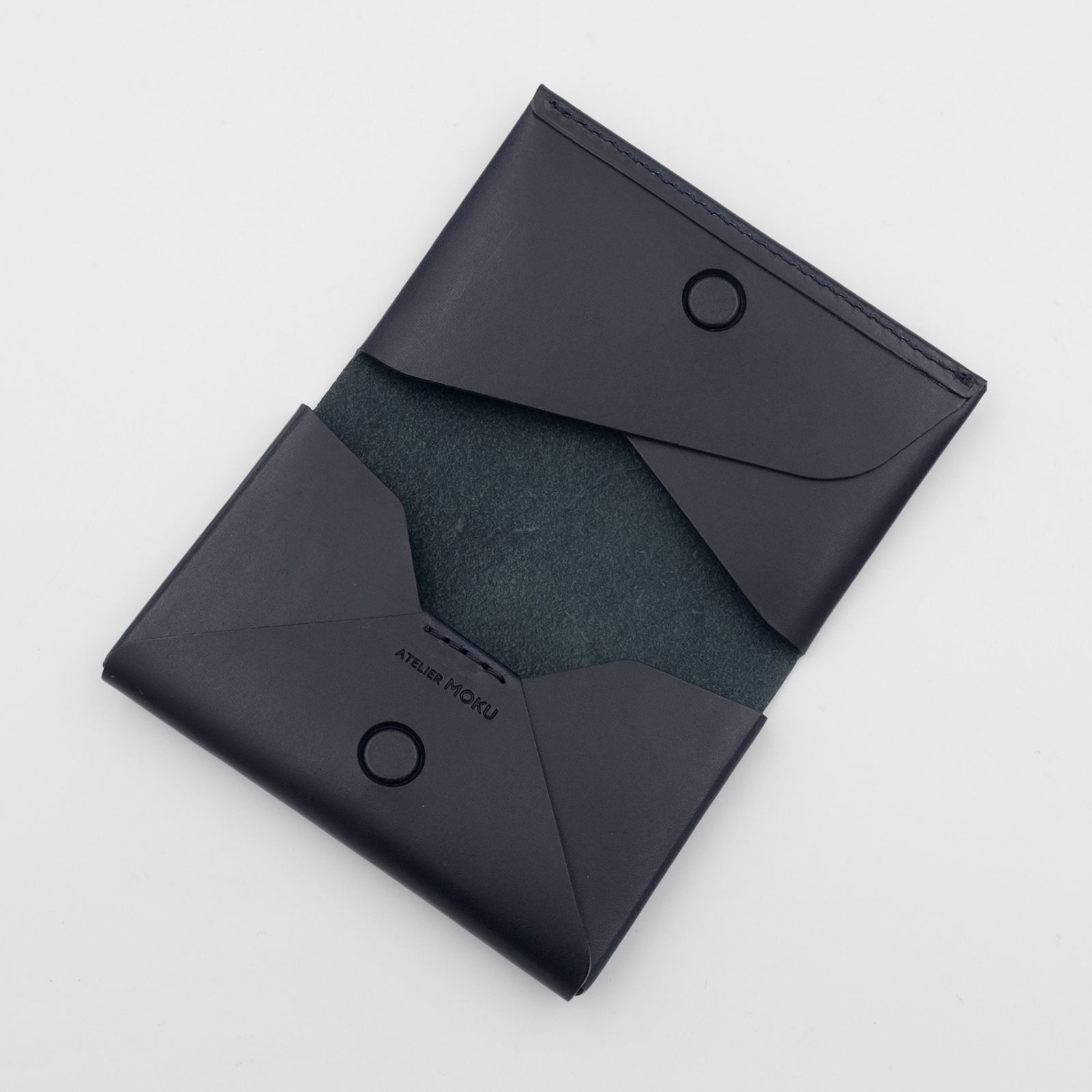 「Patan Buttero」カードケース（名刺入れ） dark navy