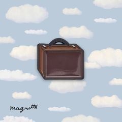 「Suitcase」ピンズ ルネ・マグリット