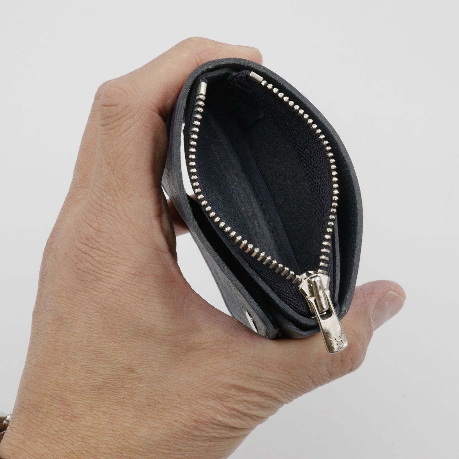 「小さく薄い財布SAKU ver.3 Pueblo」mavy