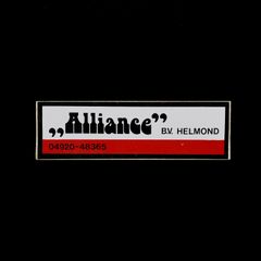 「Alliance」ヴィンテージステッカー ヨーロッパ