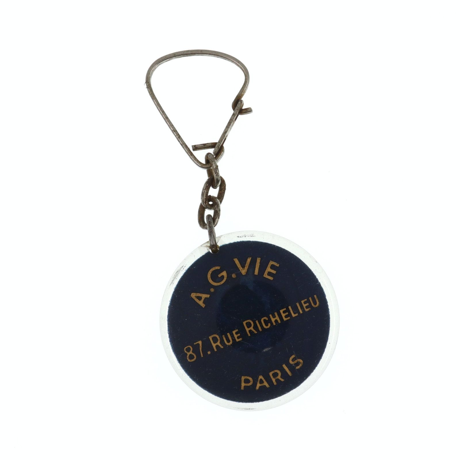 A.G.VIE ASSURANCES GENERALES VIE 保険会社 ブルボンキーホルダー