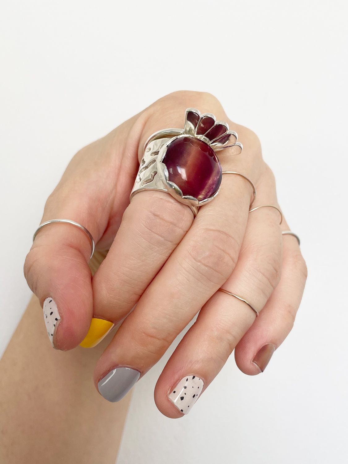 「PEACOCK EYE RING」リング