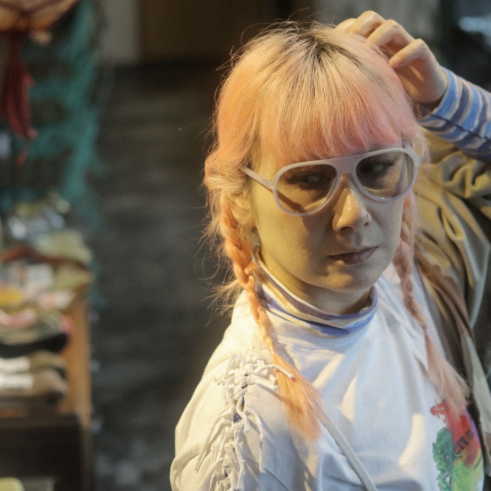 「Robyn」POLYFONIA STUDIO Session "Carole Baijings  Ciqi" Sunglasses LilacMist x Light Gray Lens