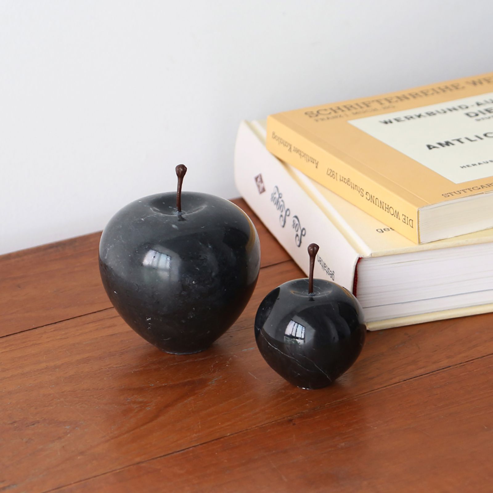 「Marble Apple Large」Black