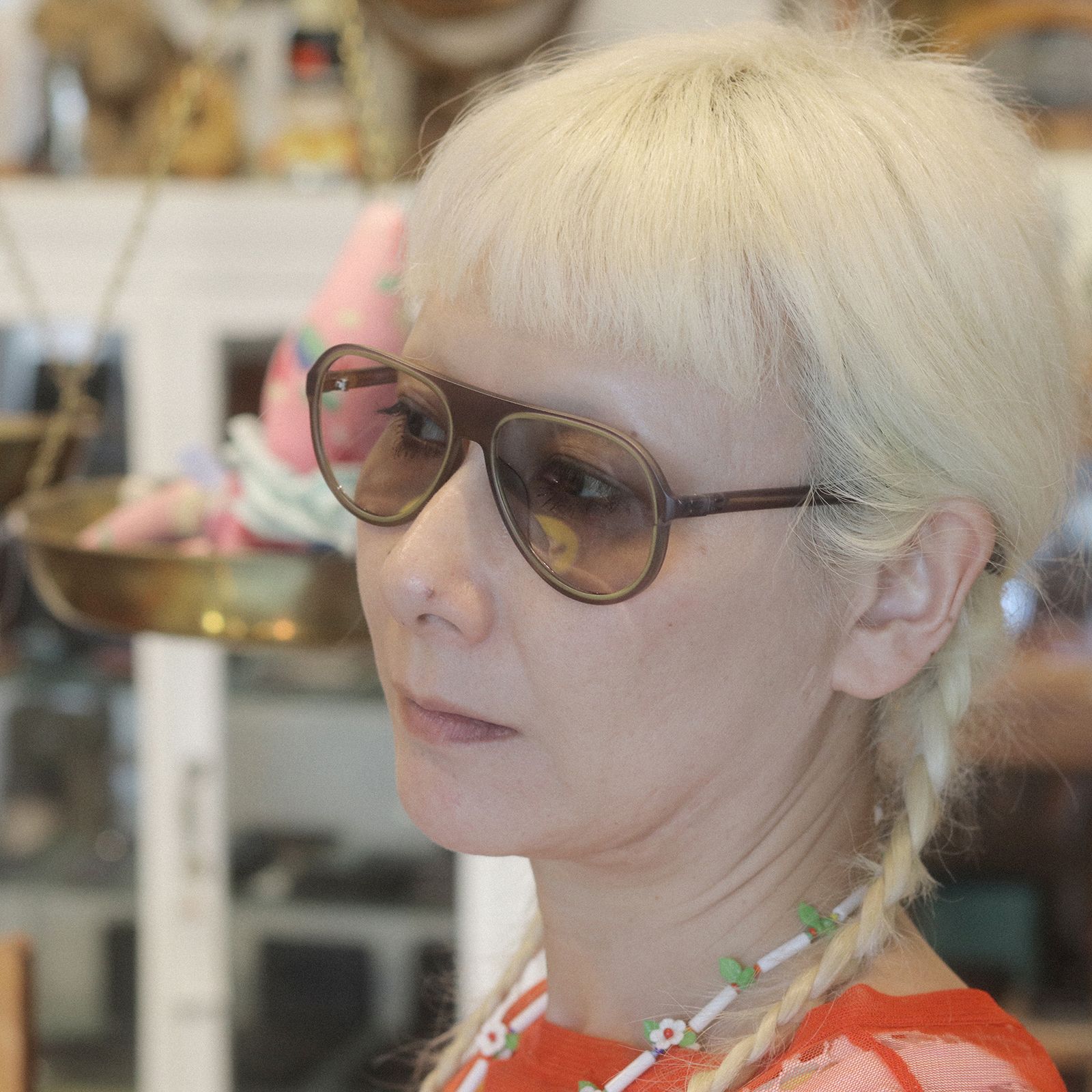 「Robyn」POLYFONIA STUDIO Session "Carole Baijings  Ciqi" Sunglasses Midnight Black x Light Gray Lens
