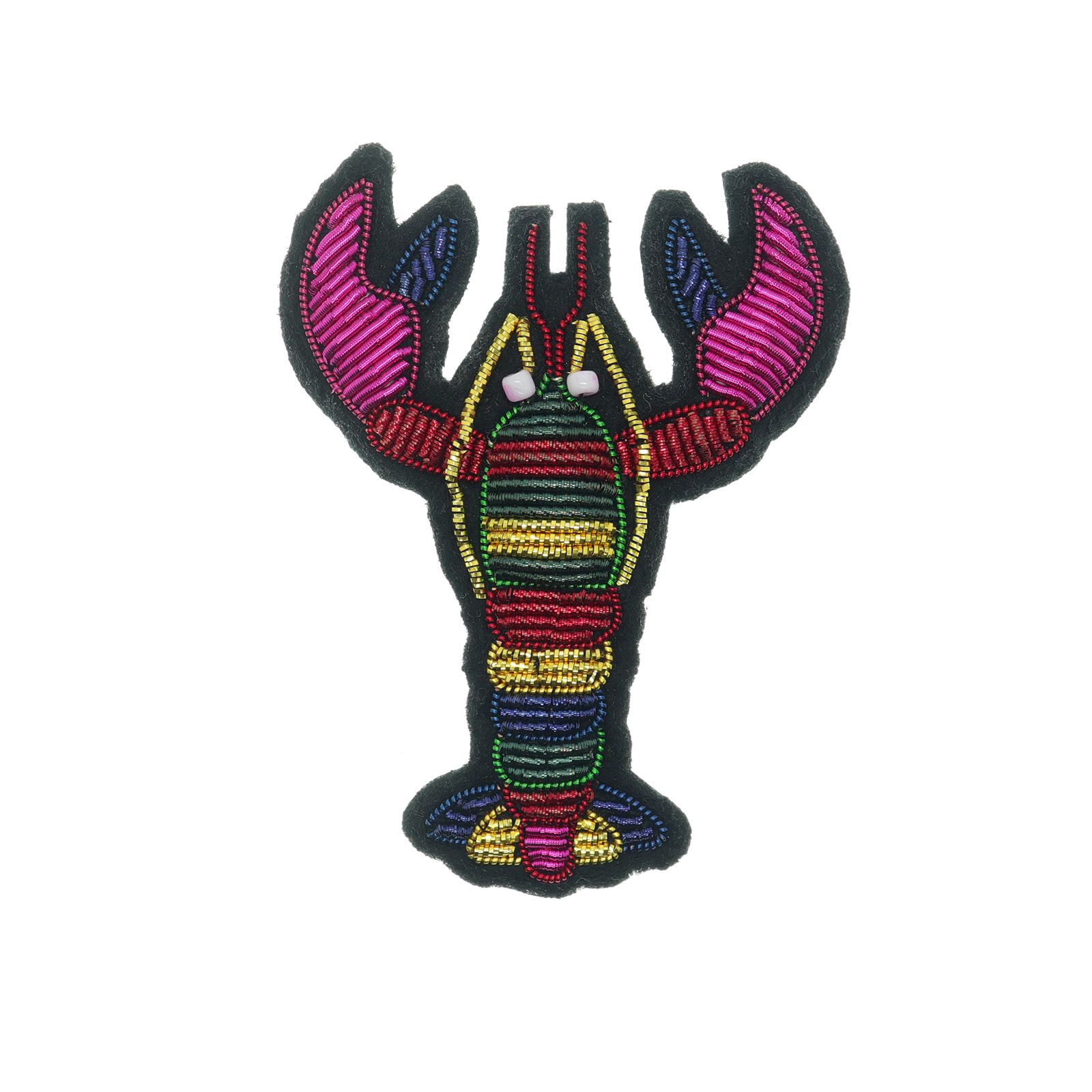 「Lobster in Pyjamas」ブローチ