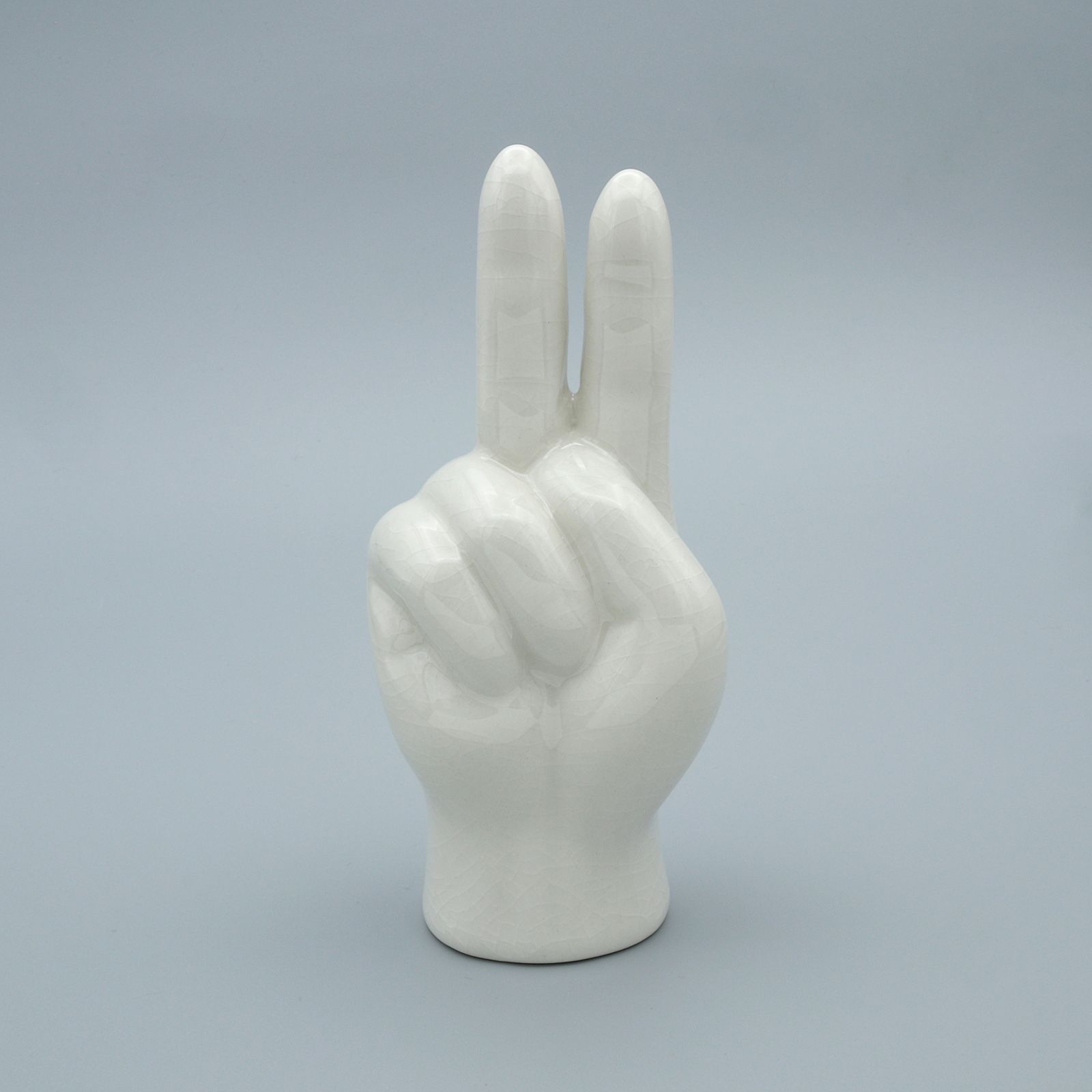 Porcelain Hand Objet “Peace”