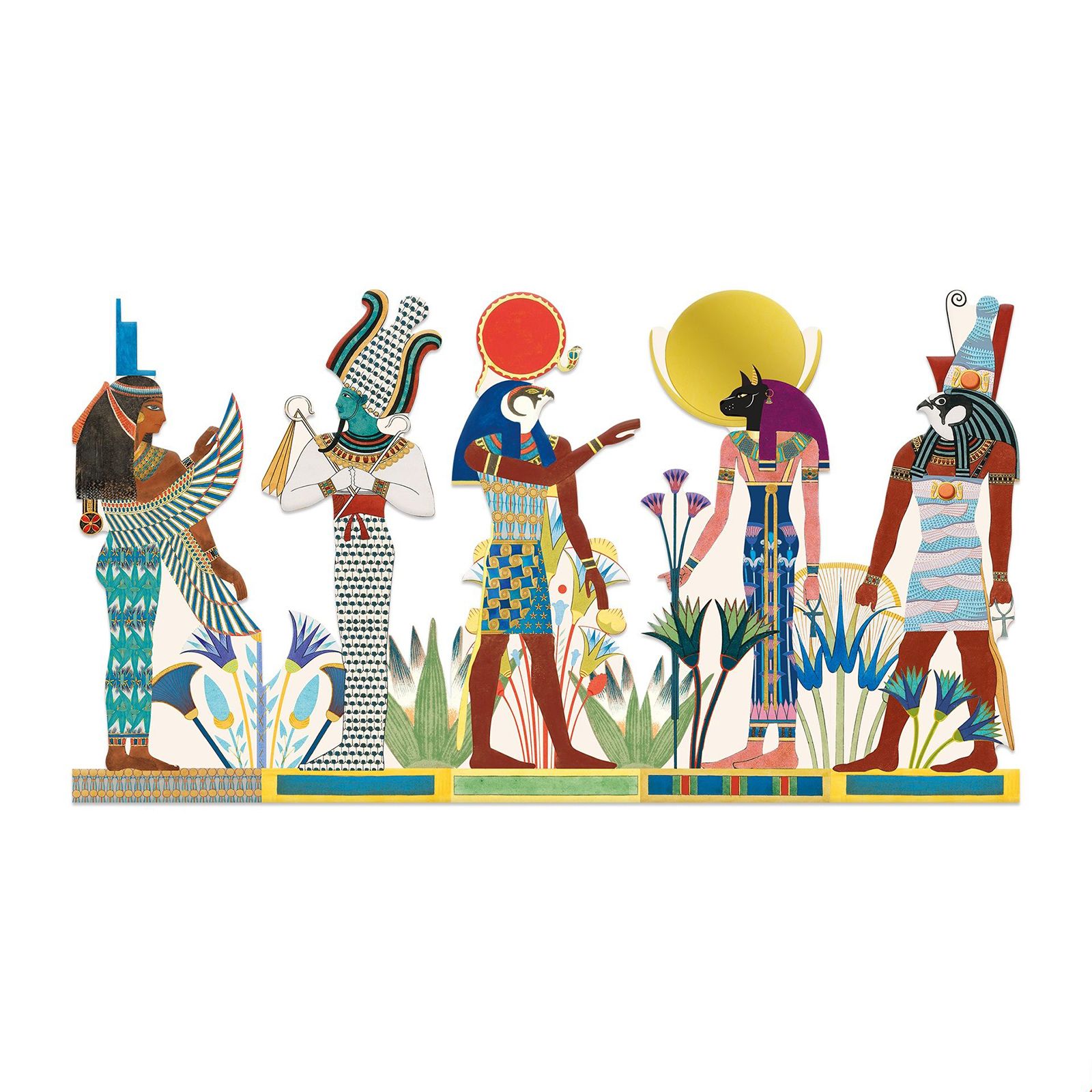 「5 BOOKMARKS "Egypte"」ブックマーク MON PETIT ART フランス