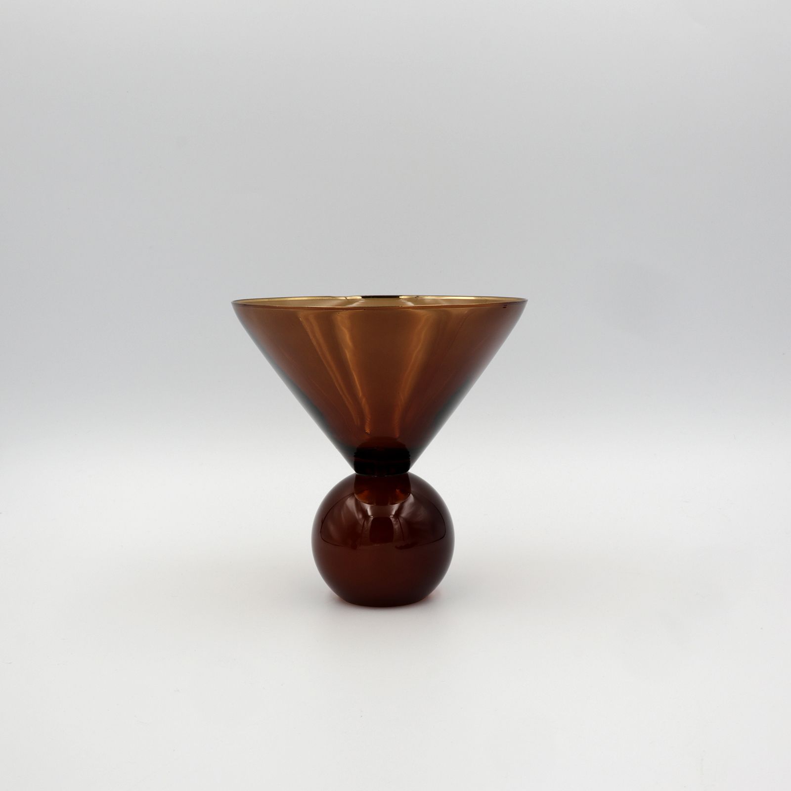 "HAZEL ALLE A TE SPHERE" お香立て DUSTY AMBER