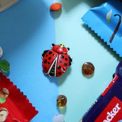 「70s ブリキレディバッグ」 ブローチ イギリス