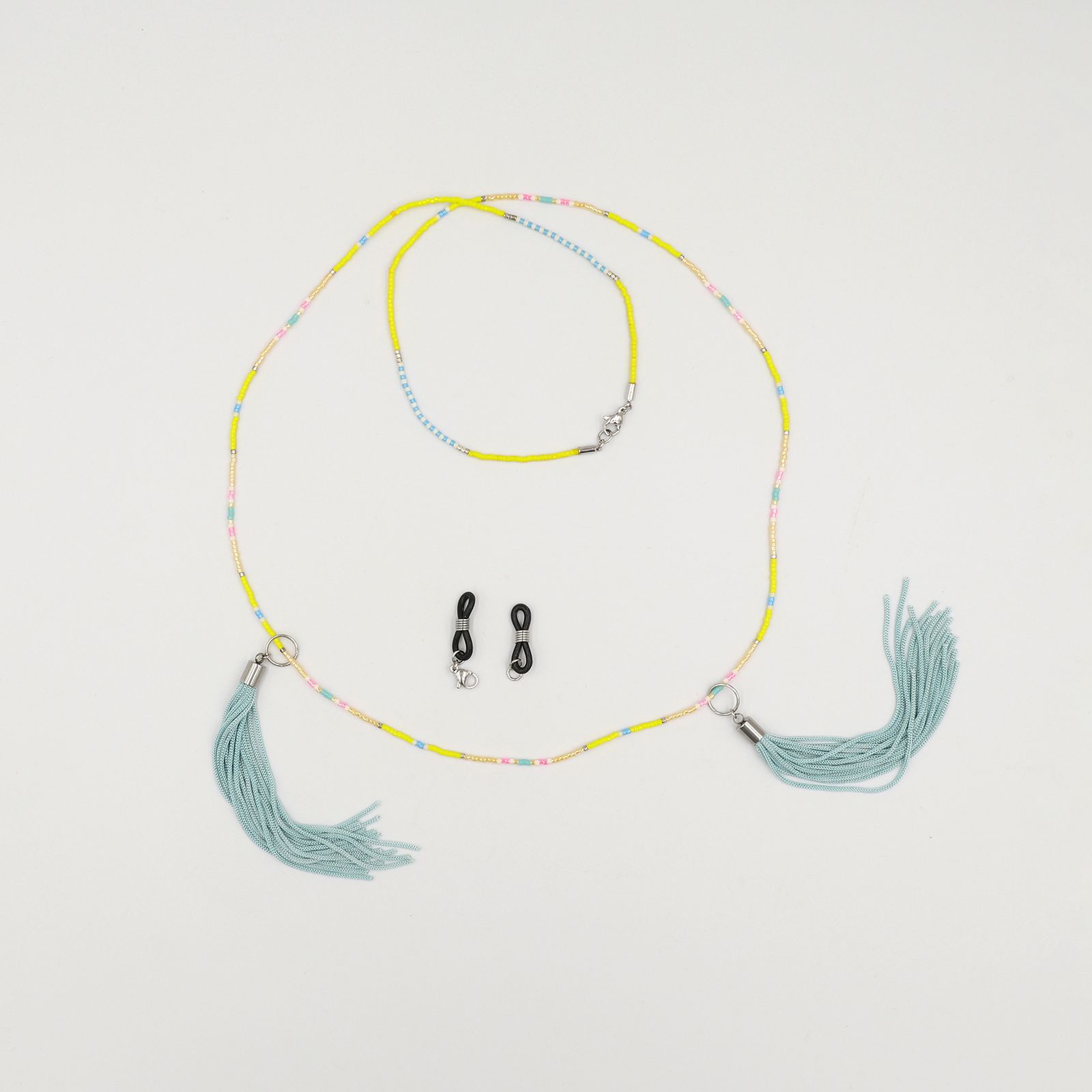 「LINE」グラスチェーン/ネックレス
