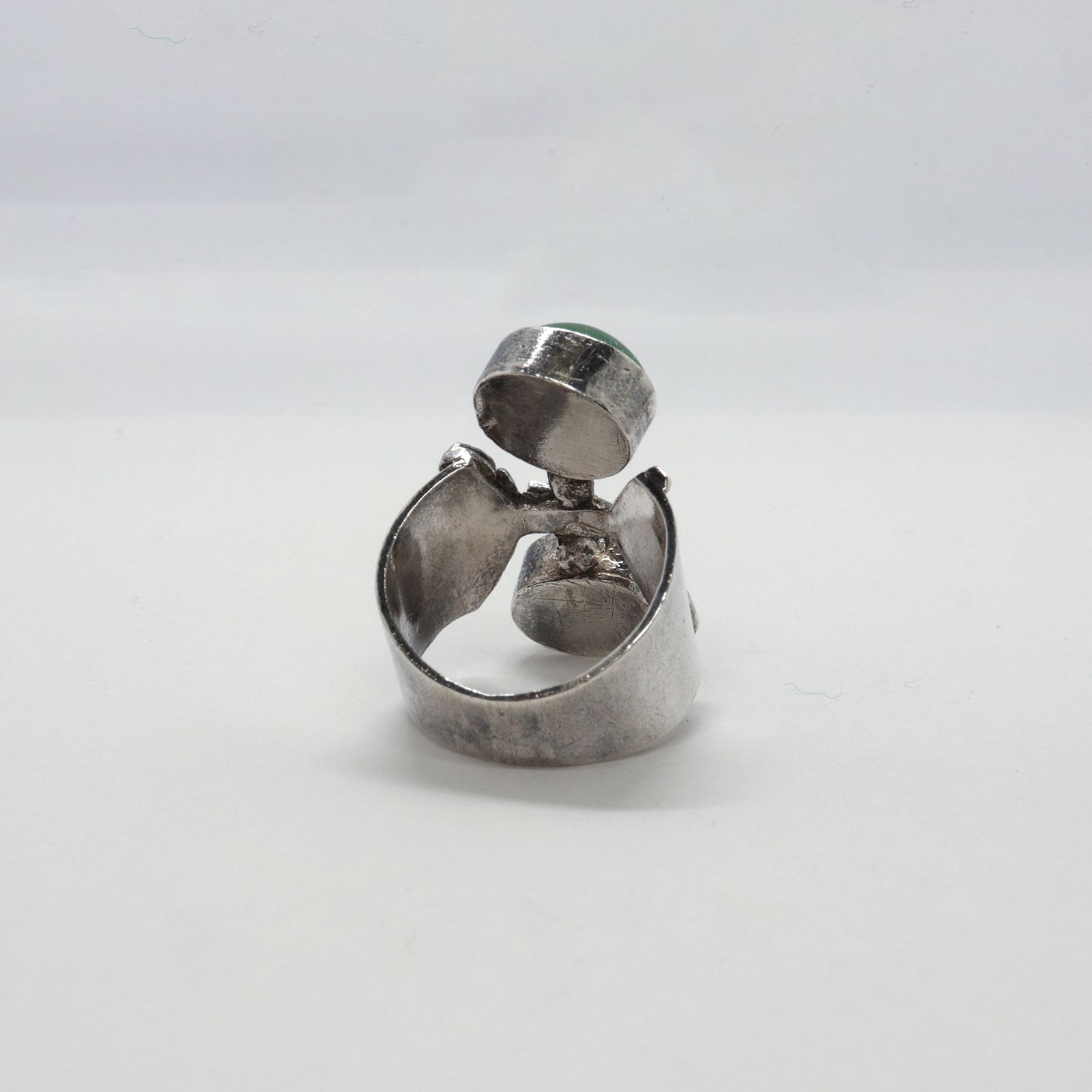 「グリーンアベンチュリン」リング silver925 ヨーロッパ