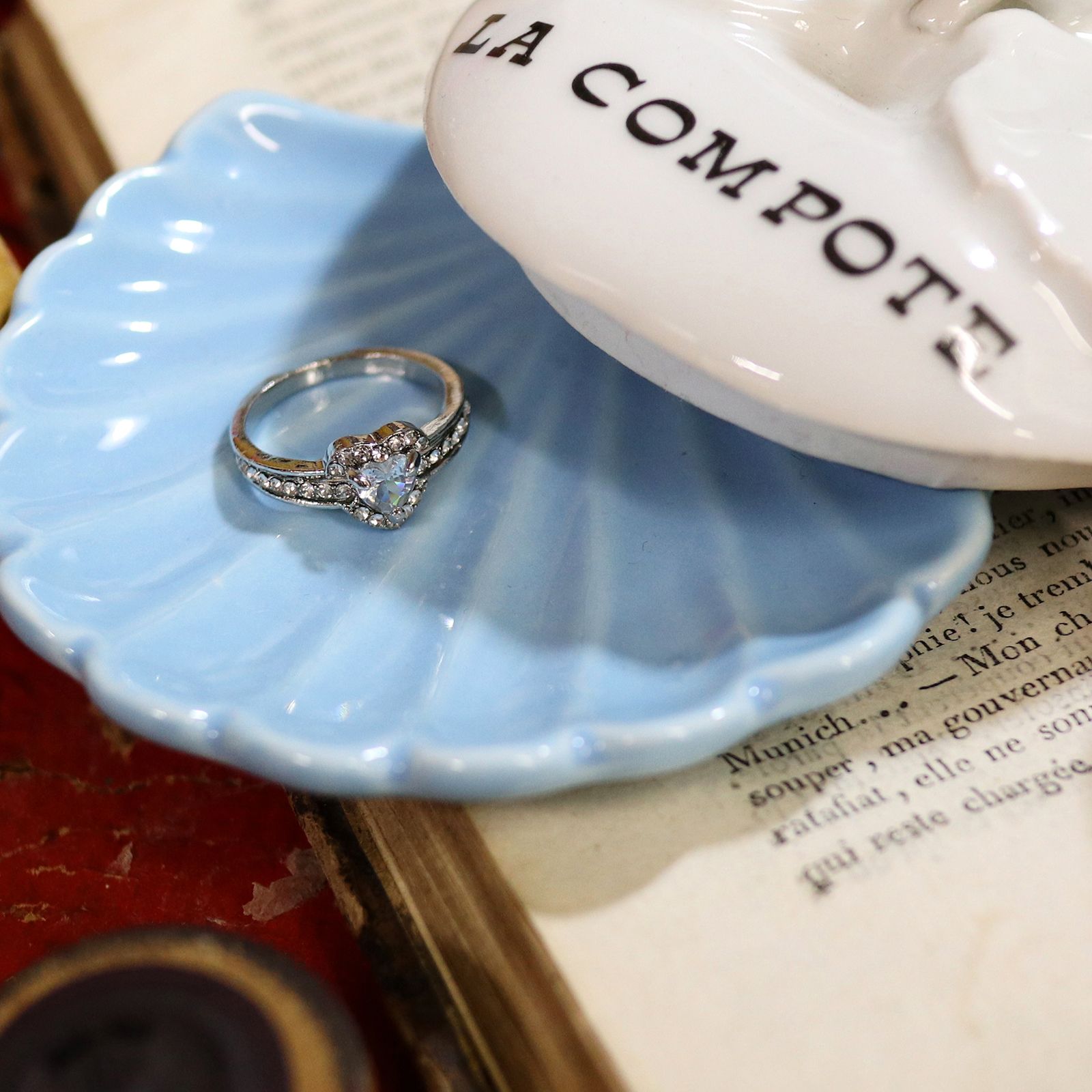 「トゥインクルハート」デッドストックリング イギリス