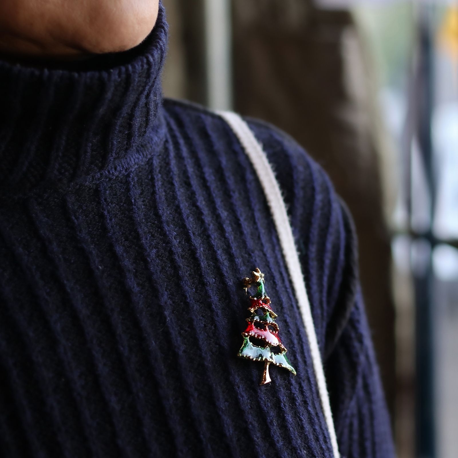 「クリスマスツリー」ブローチ ヨーロッパ
