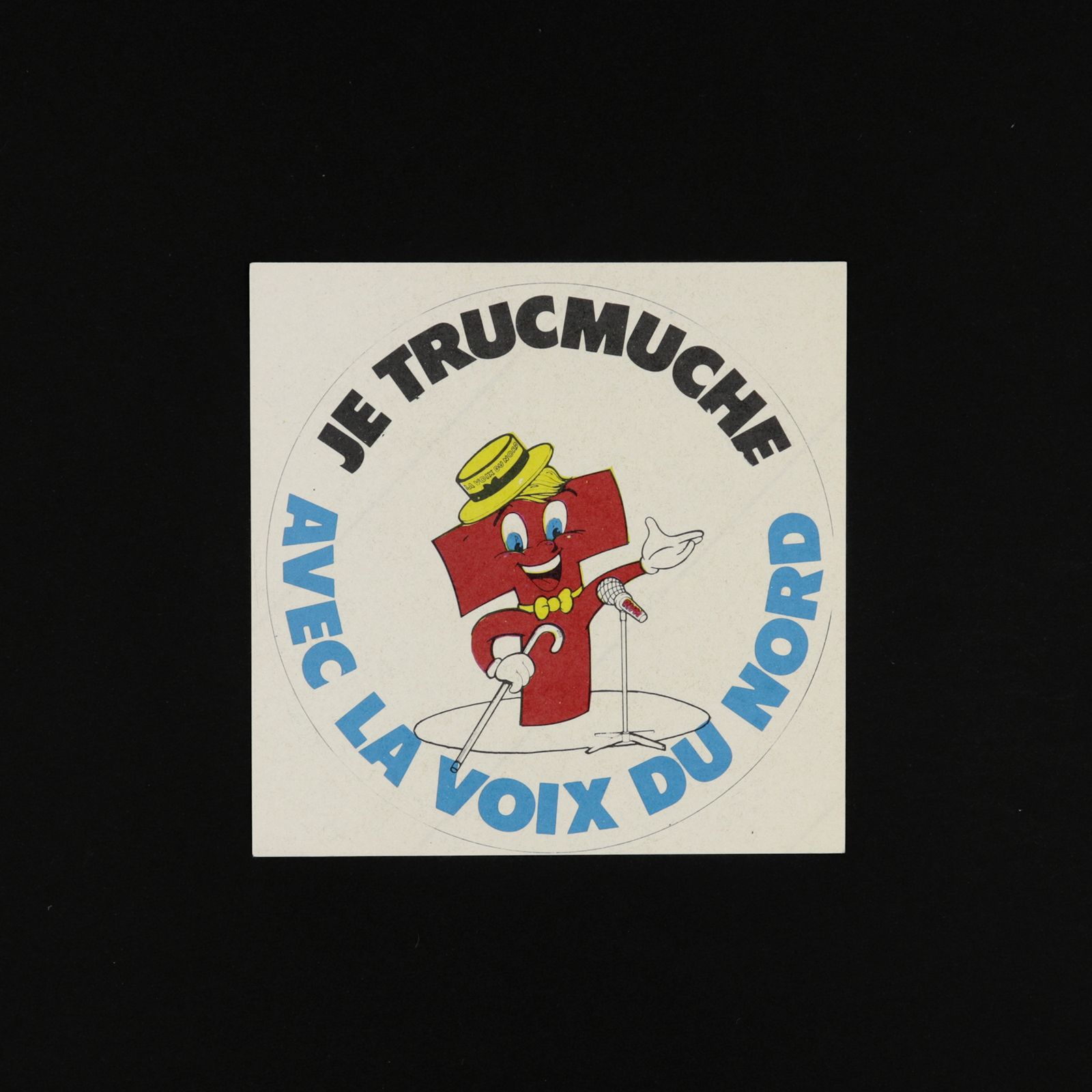 「JE TRUCMUCHE」ヴィンテージステッカー ヨーロッパ