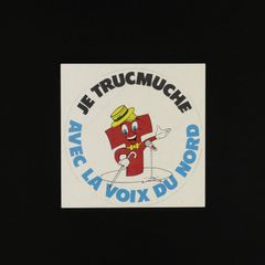 「JE TRUCMUCHE」ヴィンテージステッカー ヨーロッパ