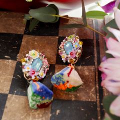 「Le conte de Pamellah Bijoux」イヤリング