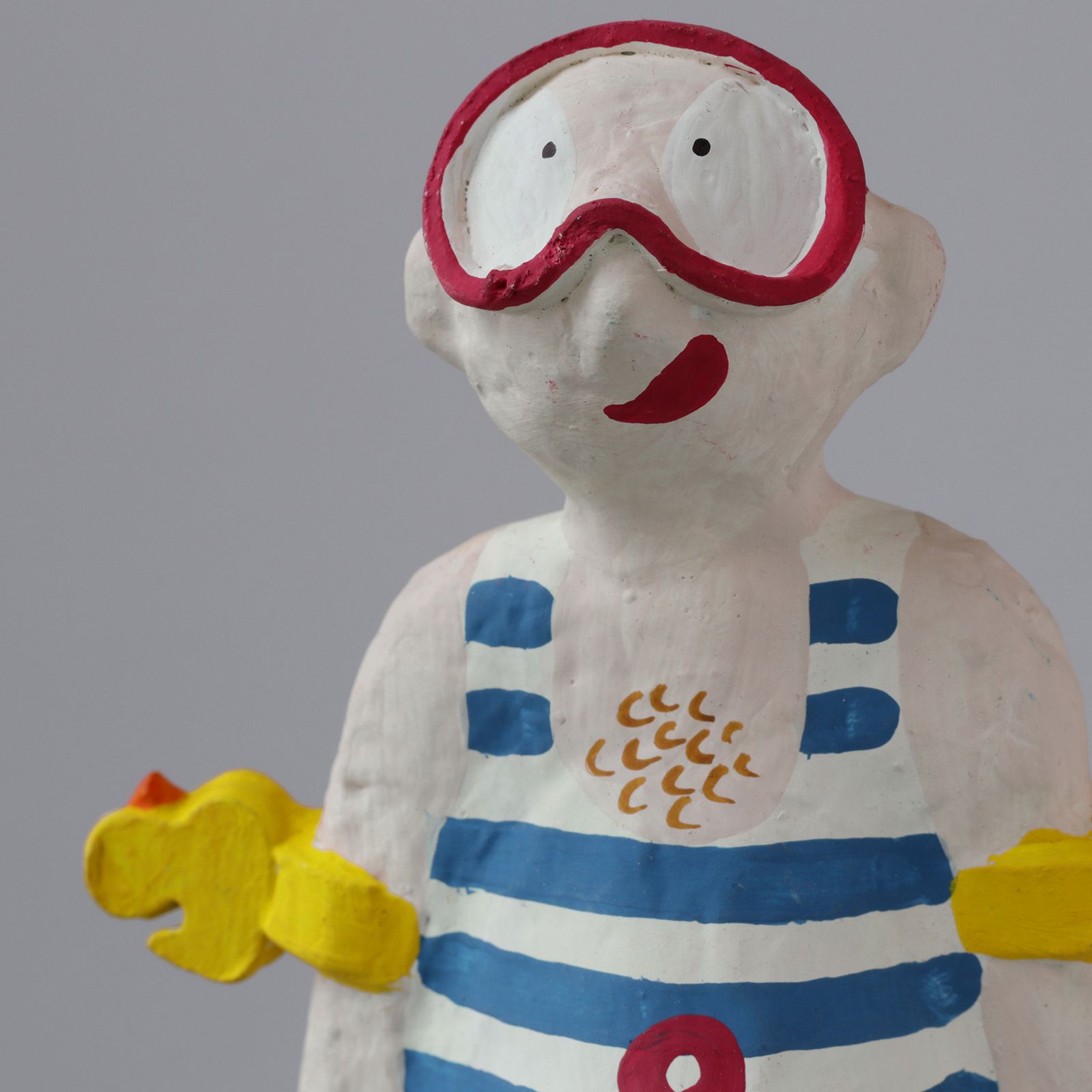 PAPIER MACHE SWIMMING GOGGLES MAN 【BATELA】