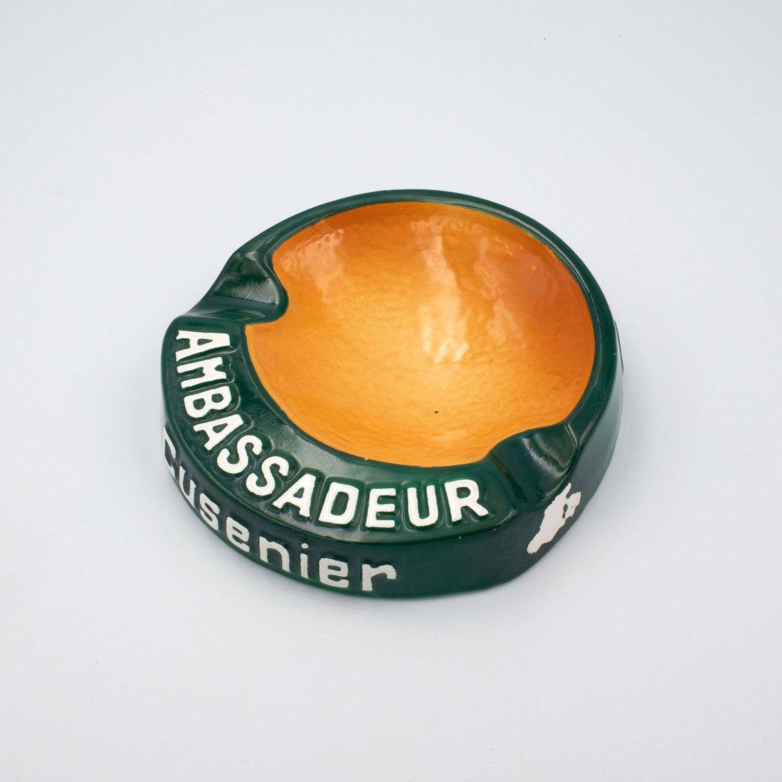AMBASSADEUR CUSENIER 灰皿 リキュール 1950s ロンシャン製 フランス