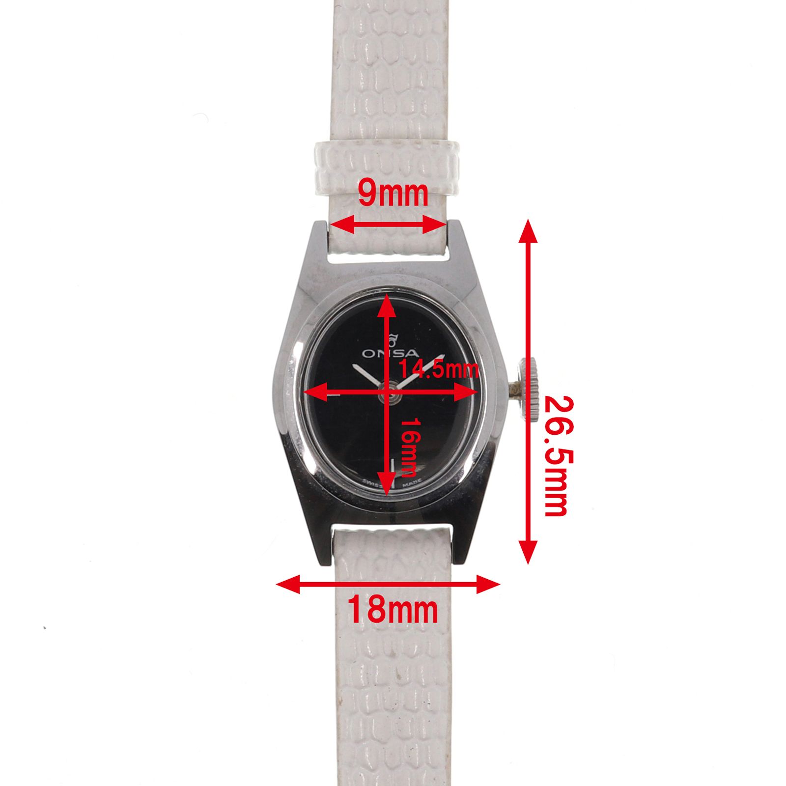 「ONZA」ladies watch デッドストック1950s 手巻き スイス メンズ