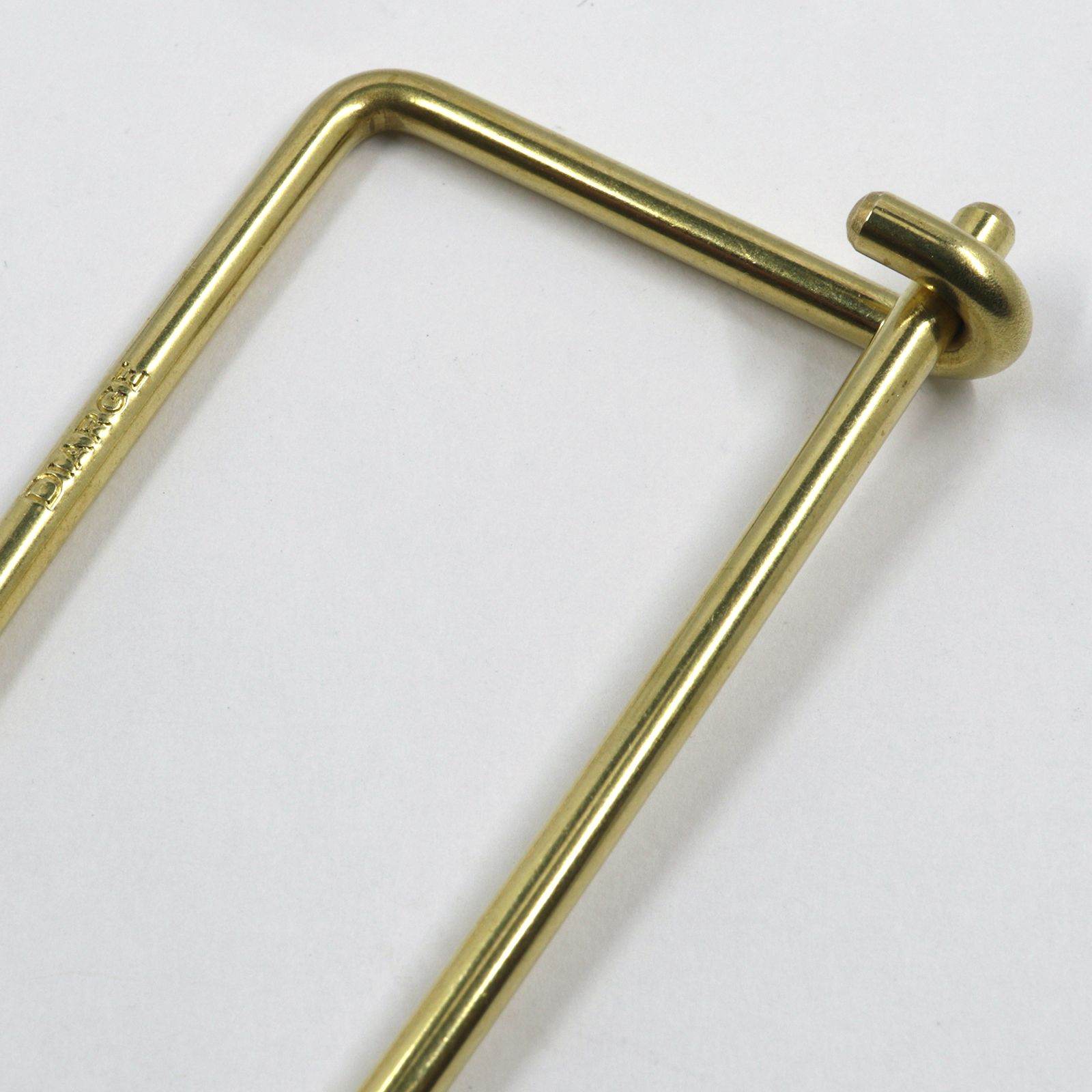 「SINGLE LINE KEYRING」キーリング ゴールド