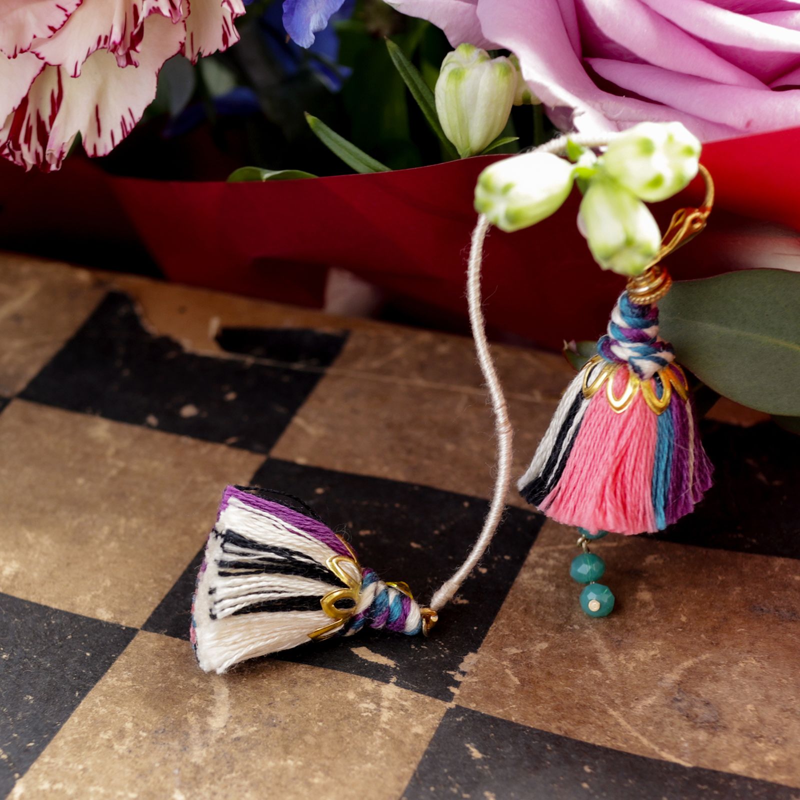 「Le conte de Pamellah つり鐘」イヤリング