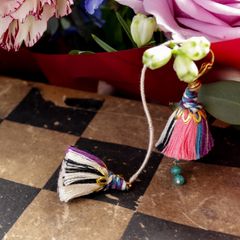 「Le conte de Pamellah つり鐘」イヤリング