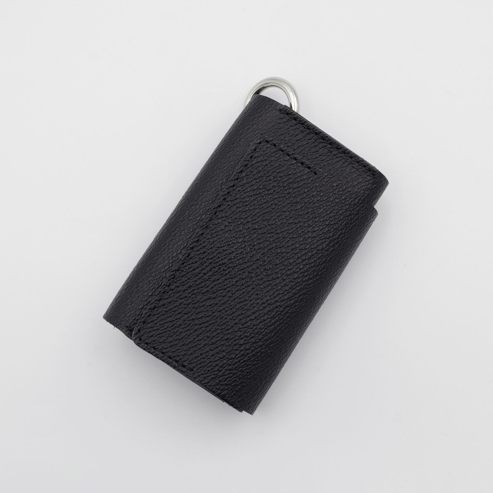 「単純化」三つ折り財布 ブラック