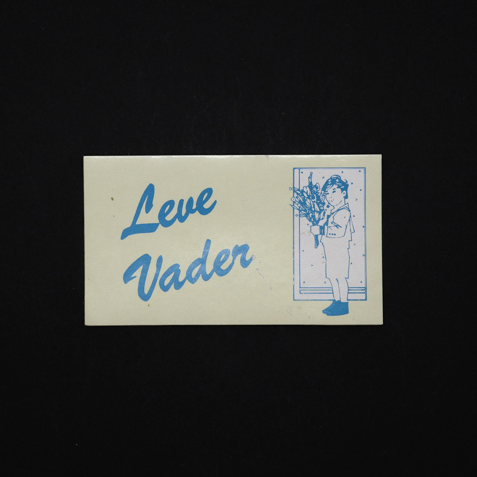 「Love Vader」ヴィンテージステッカー ヨーロッパ