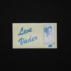 「Love Vader」ヴィンテージステッカー ヨーロッパ