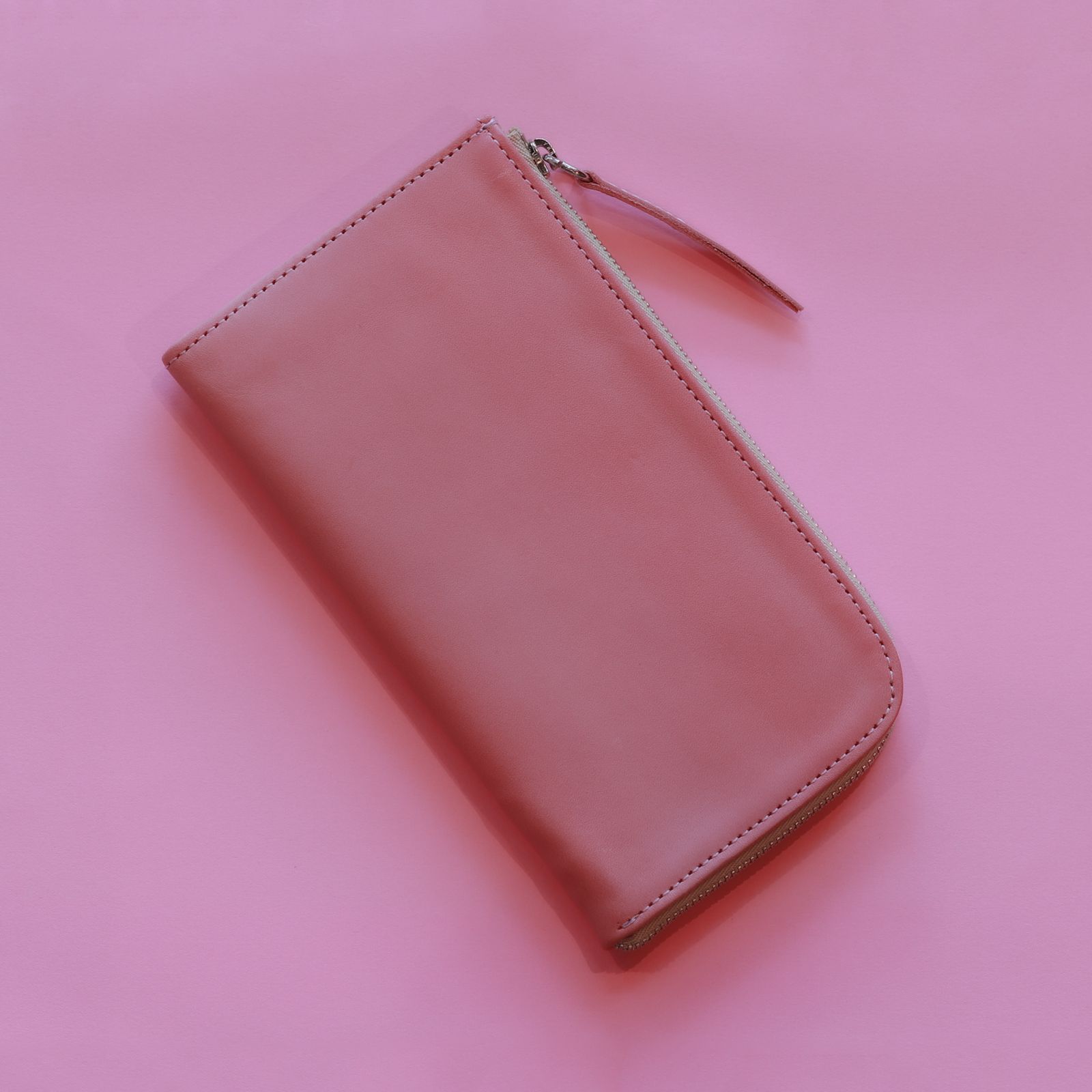 「SOBRE」スリムウォレット fuxia