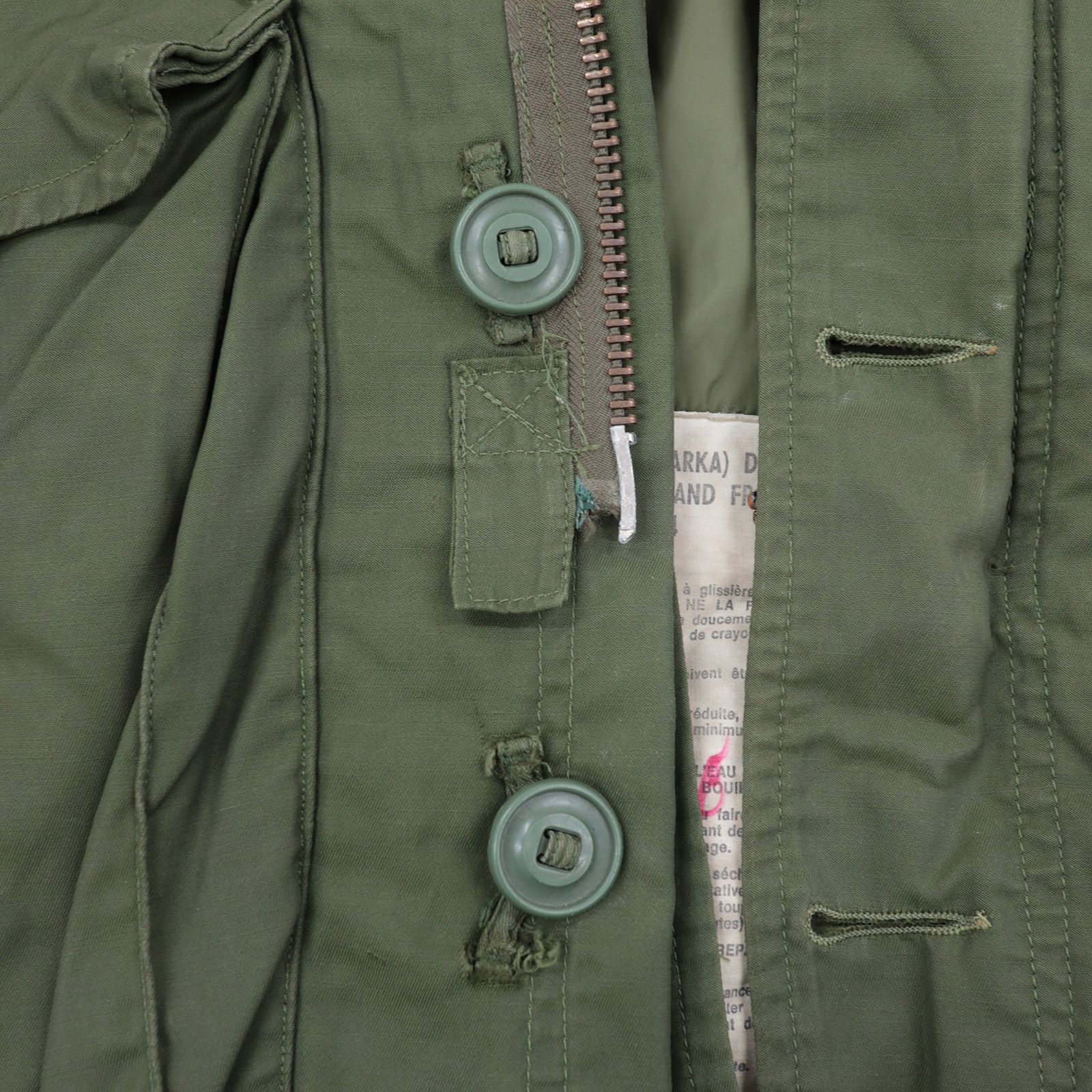 「カナダ軍 ECWコンバットパーカー フルセット」ユーズド カナダ 1980-90s