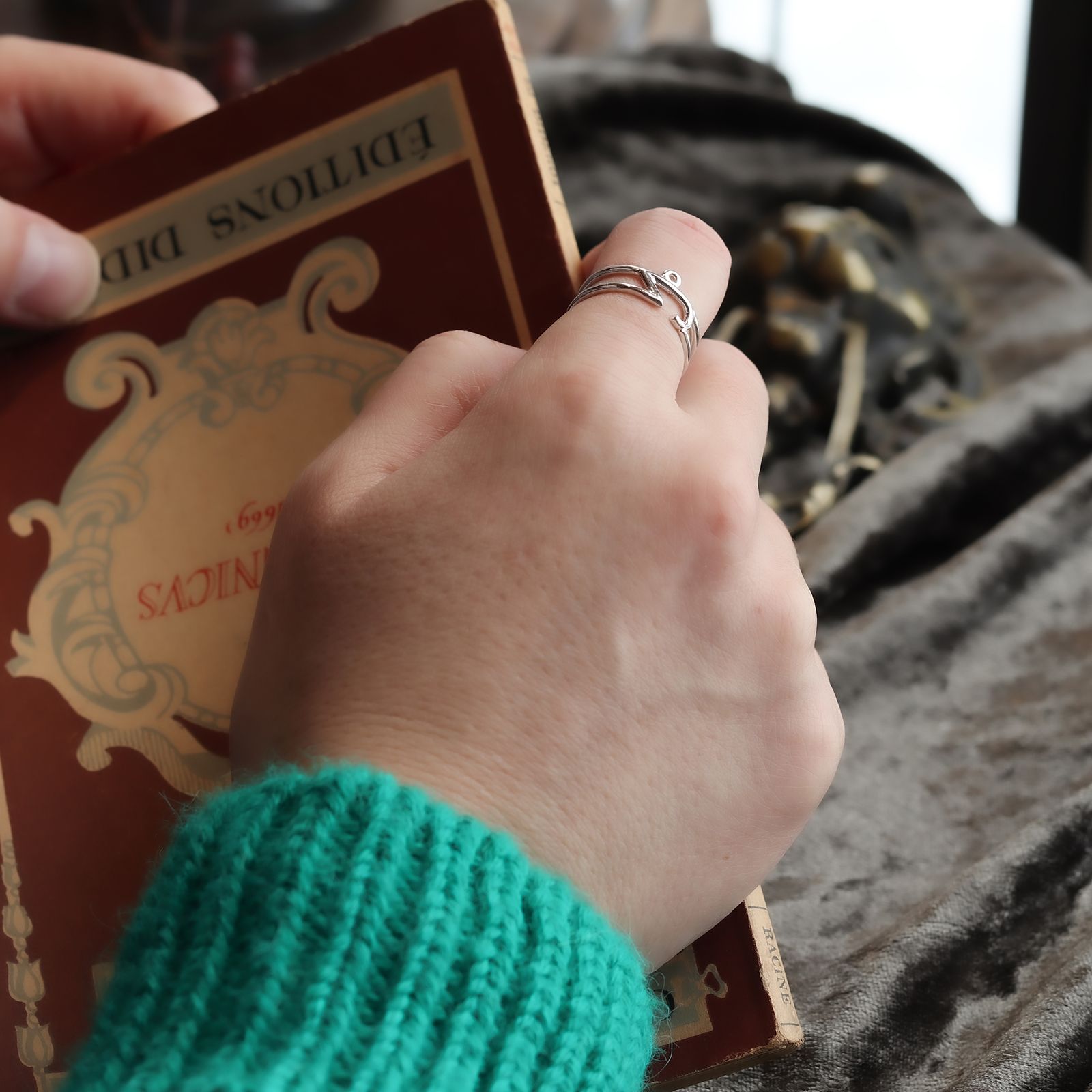 【Silver Jewel】horoscope ring Capricon やぎ座 シルバー925