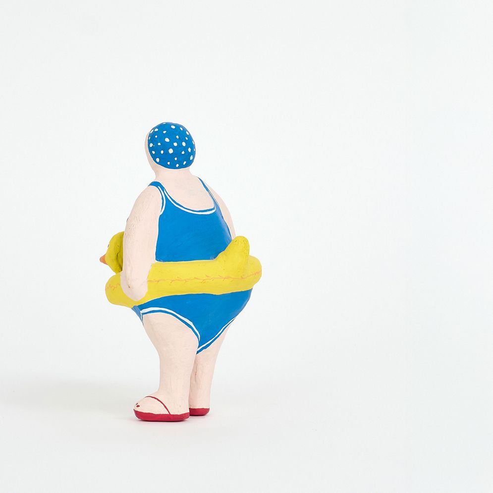 PAPIER MACHE DUCK FLOAT 【BATELA】