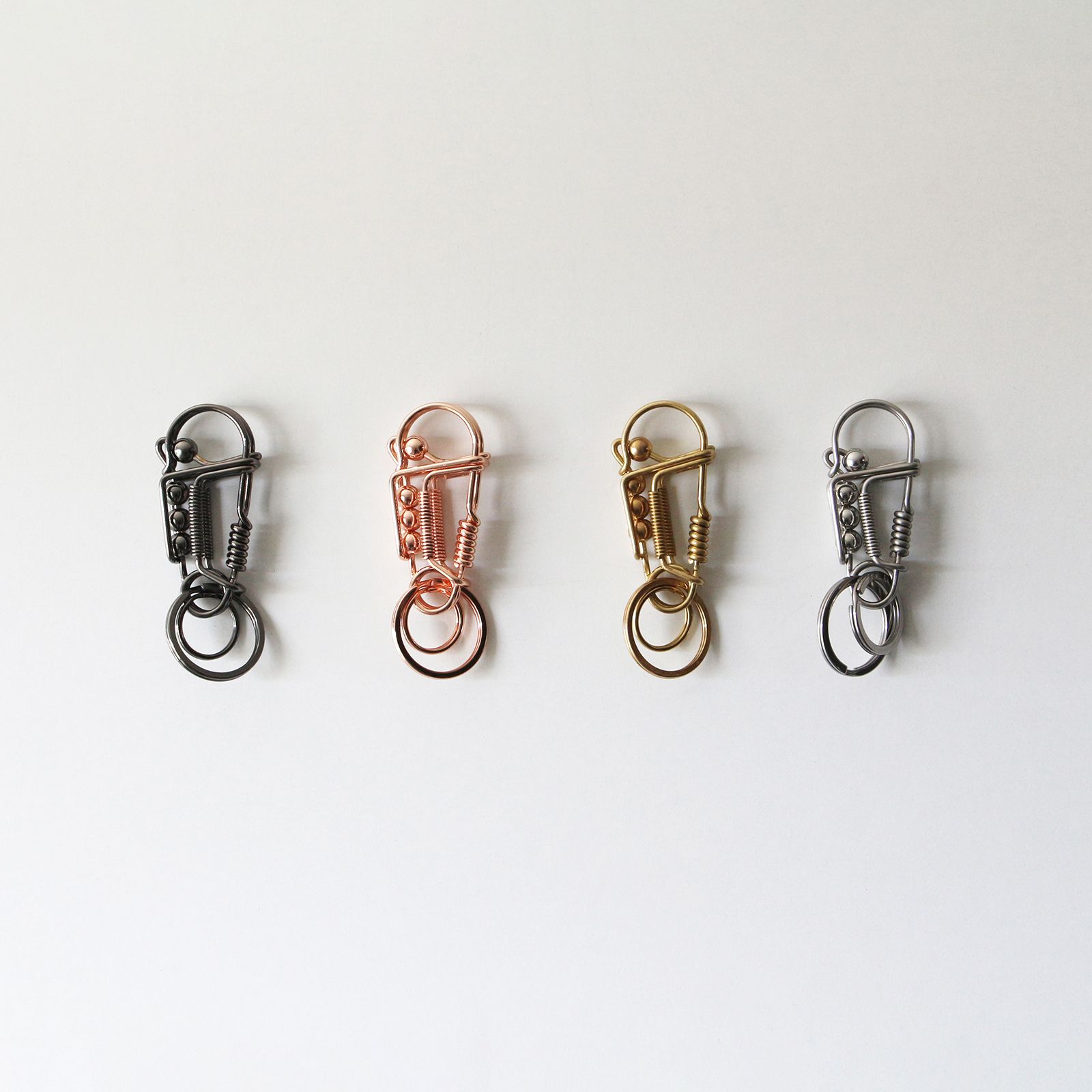 Metal Wire Carabiner ブラック