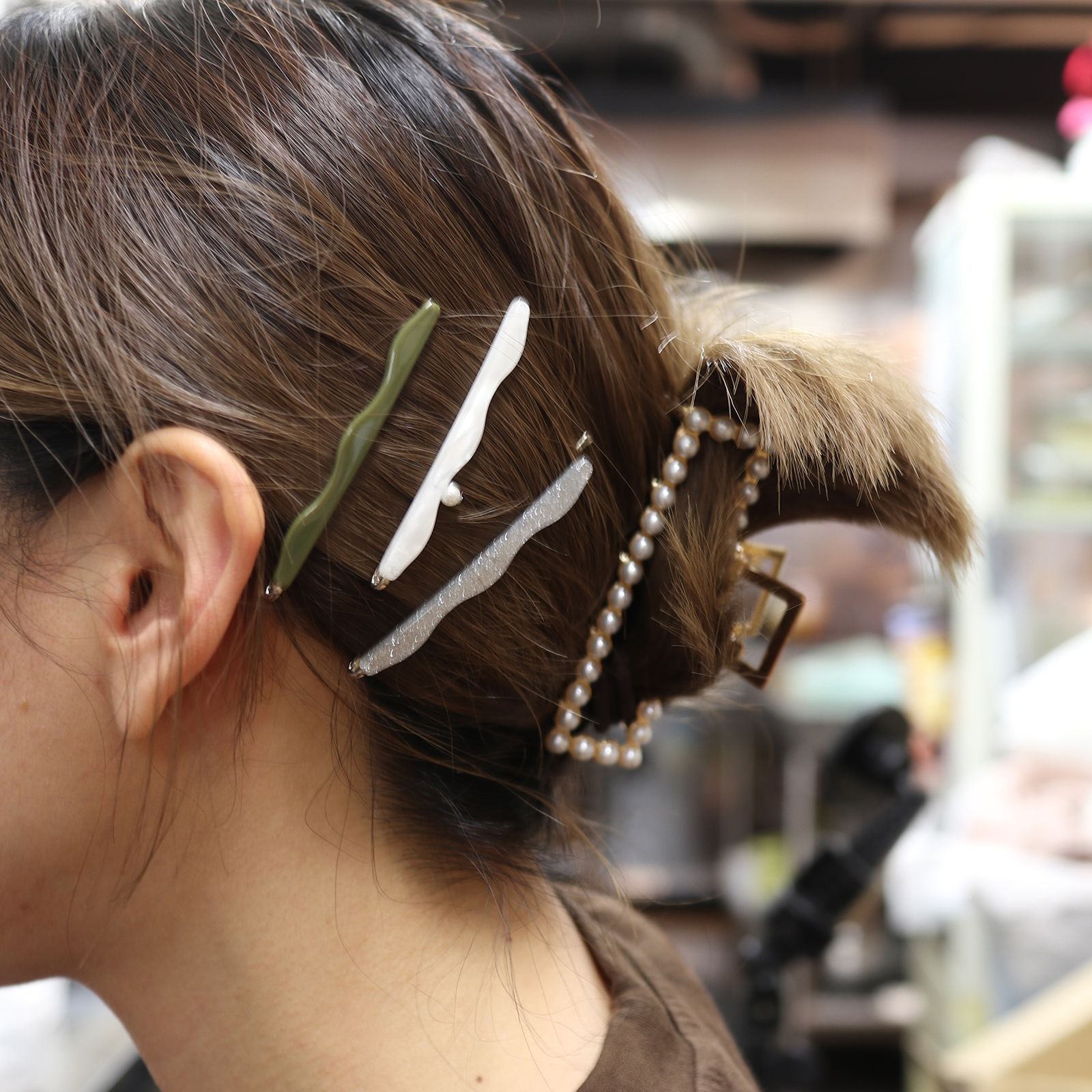 「Wavy Hairpins C」ヘアピン