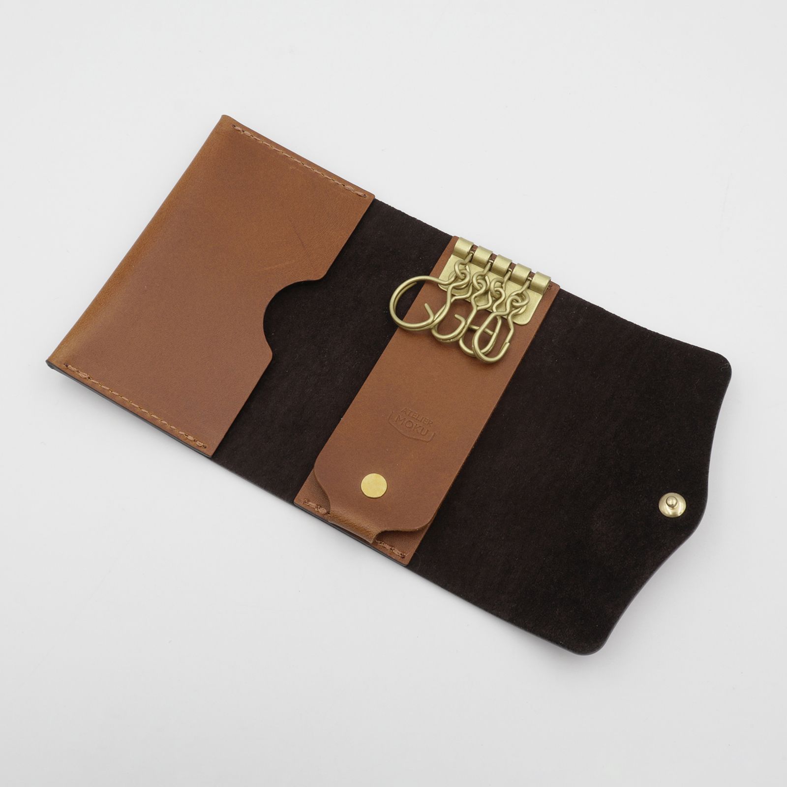 「Rich Koron Buttero」キーケース whiskey