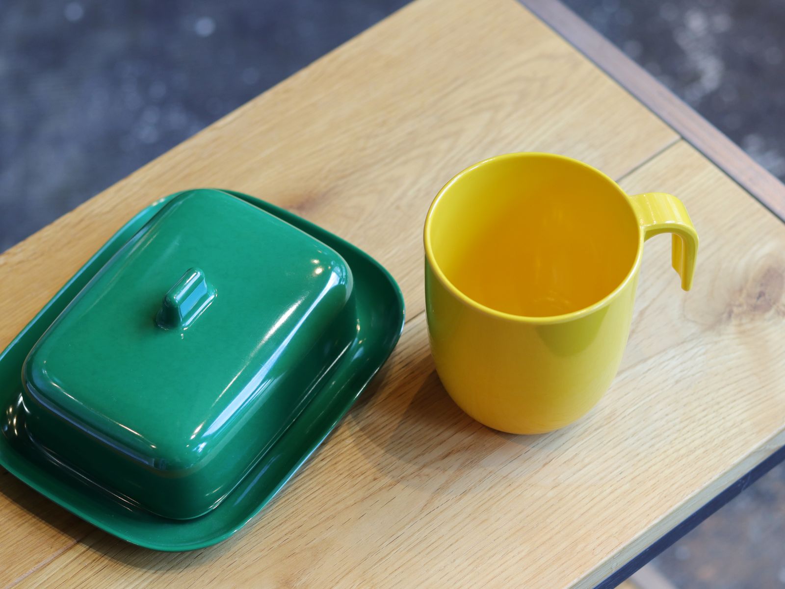 「BUTTER DISH」イエロー Faplana ポルトガル