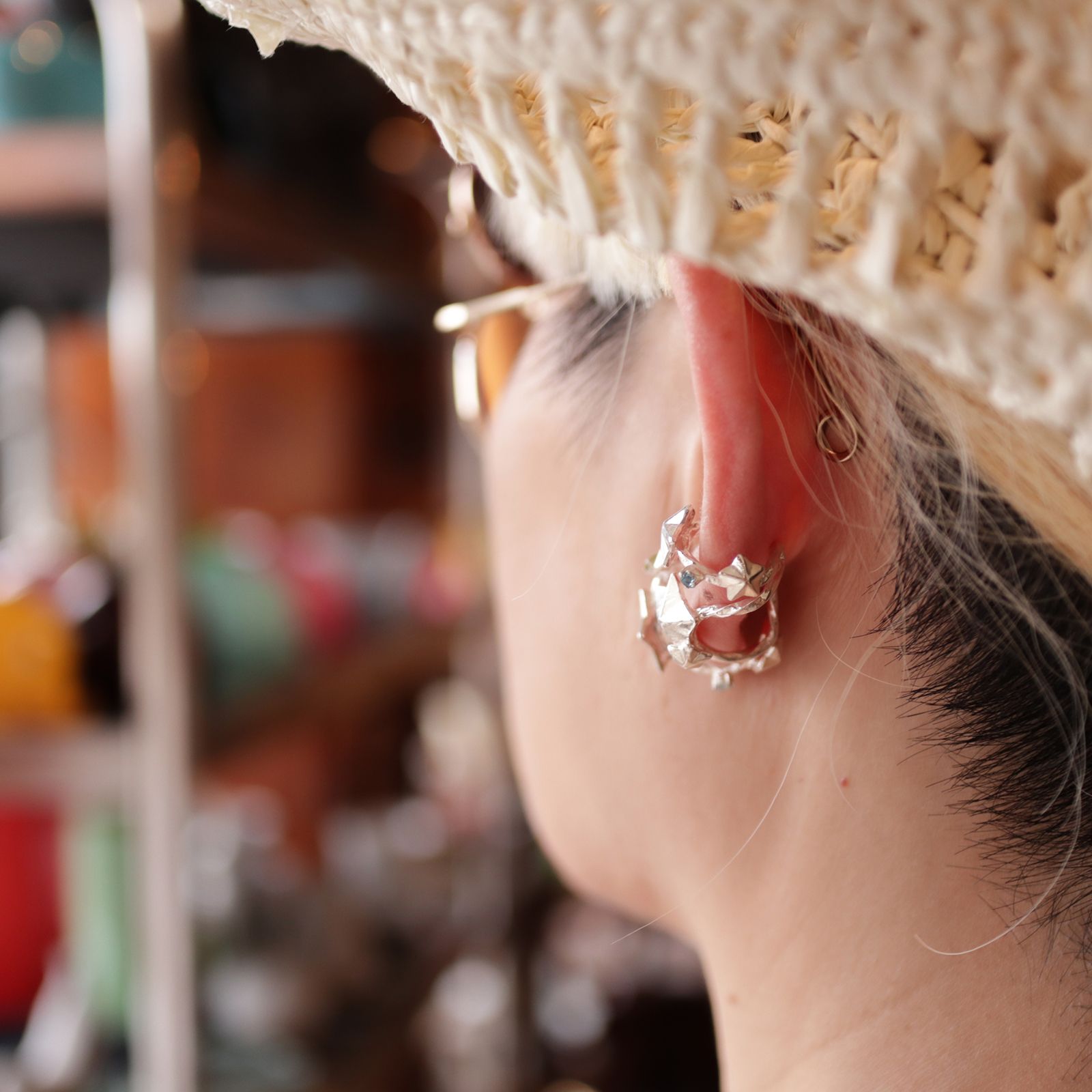 「GALAXY EARCUFF BLUE」イヤーカフ