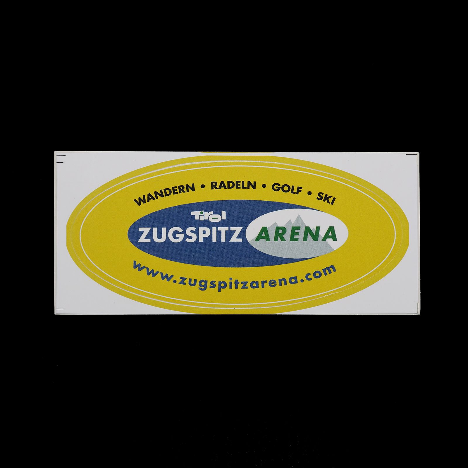 「ZUGSPITZ ARENA」ヴィンテージステッカー ヨーロッパ