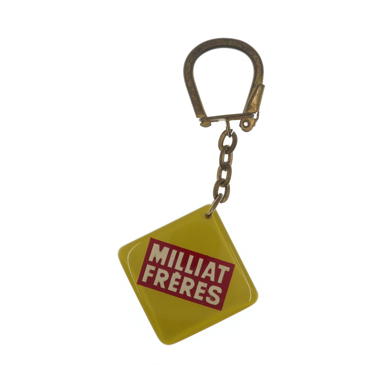 MILLIAT FRERES パスタメーカー サンクリストファー 交通安全お守り ブルボンキーホルダー