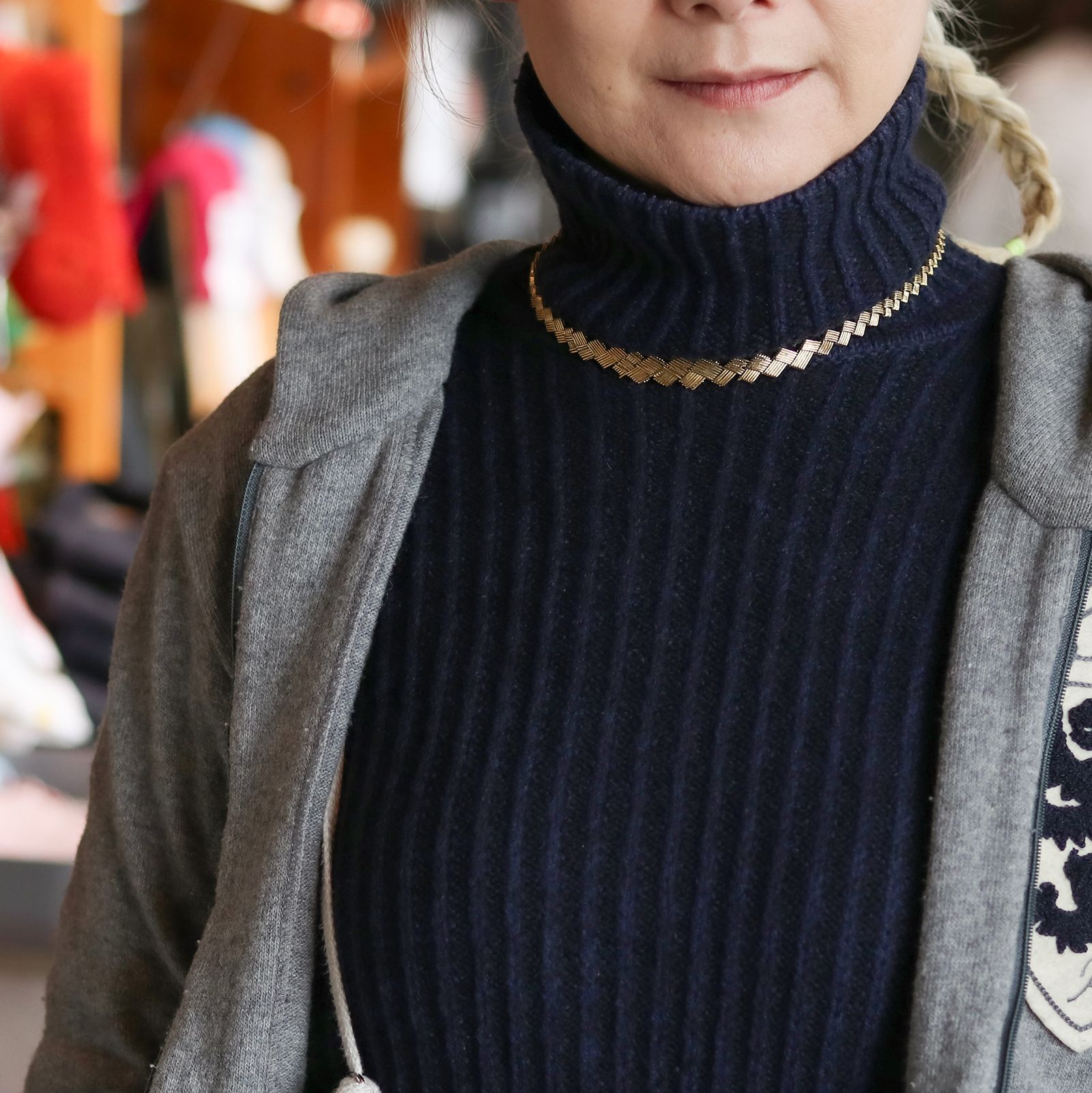 「ウーヴンウィーヴ」ネックレス jean-louis scherre フランス