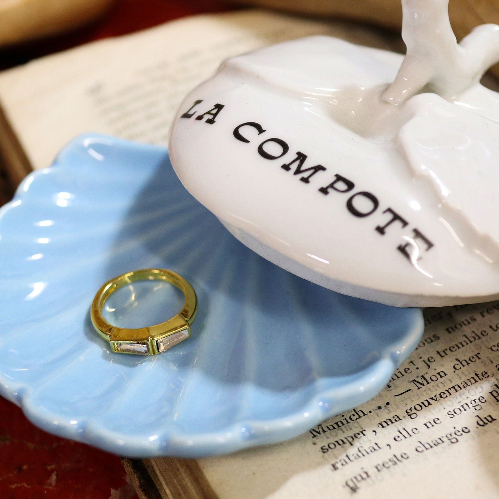 「クリスタルバー」デッドストックリング イギリス