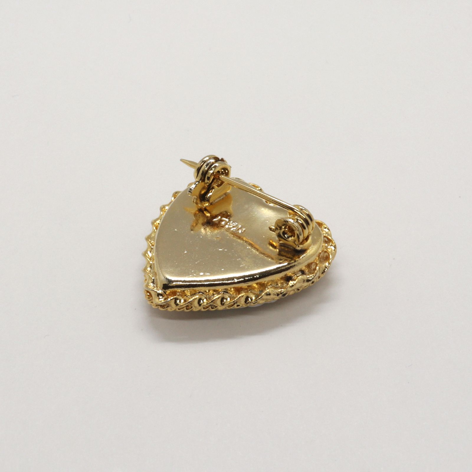 「モザイクハート」ブローチ イタリア