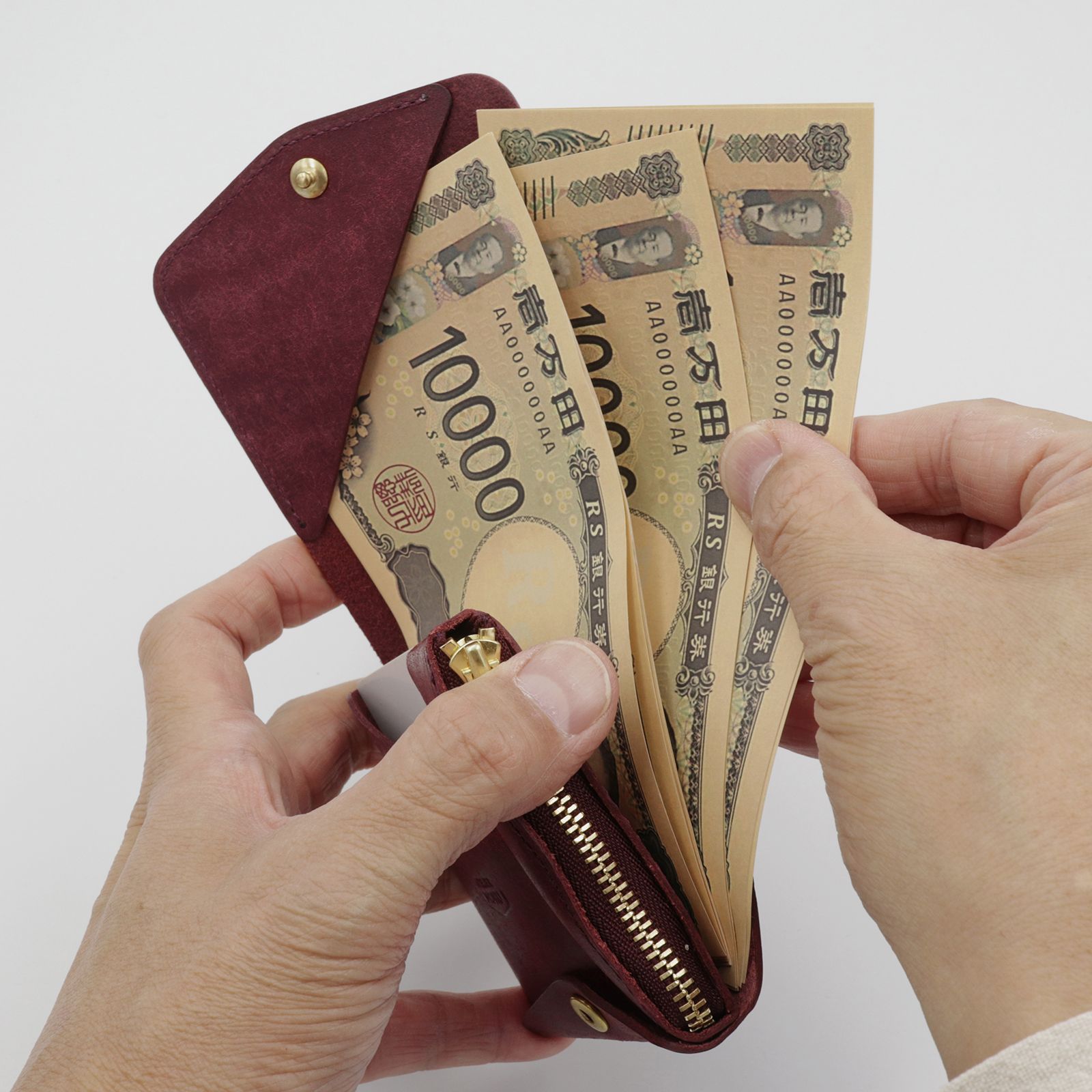 「小さく薄い財布SAKU ver.3 Pueblo」mosto