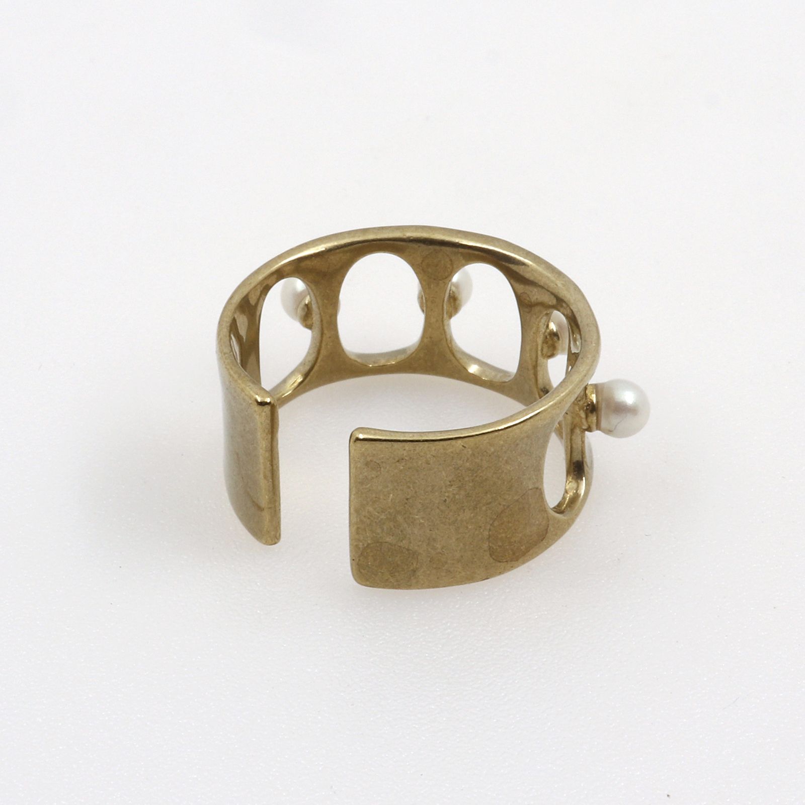「poetry ring」リング ブラス