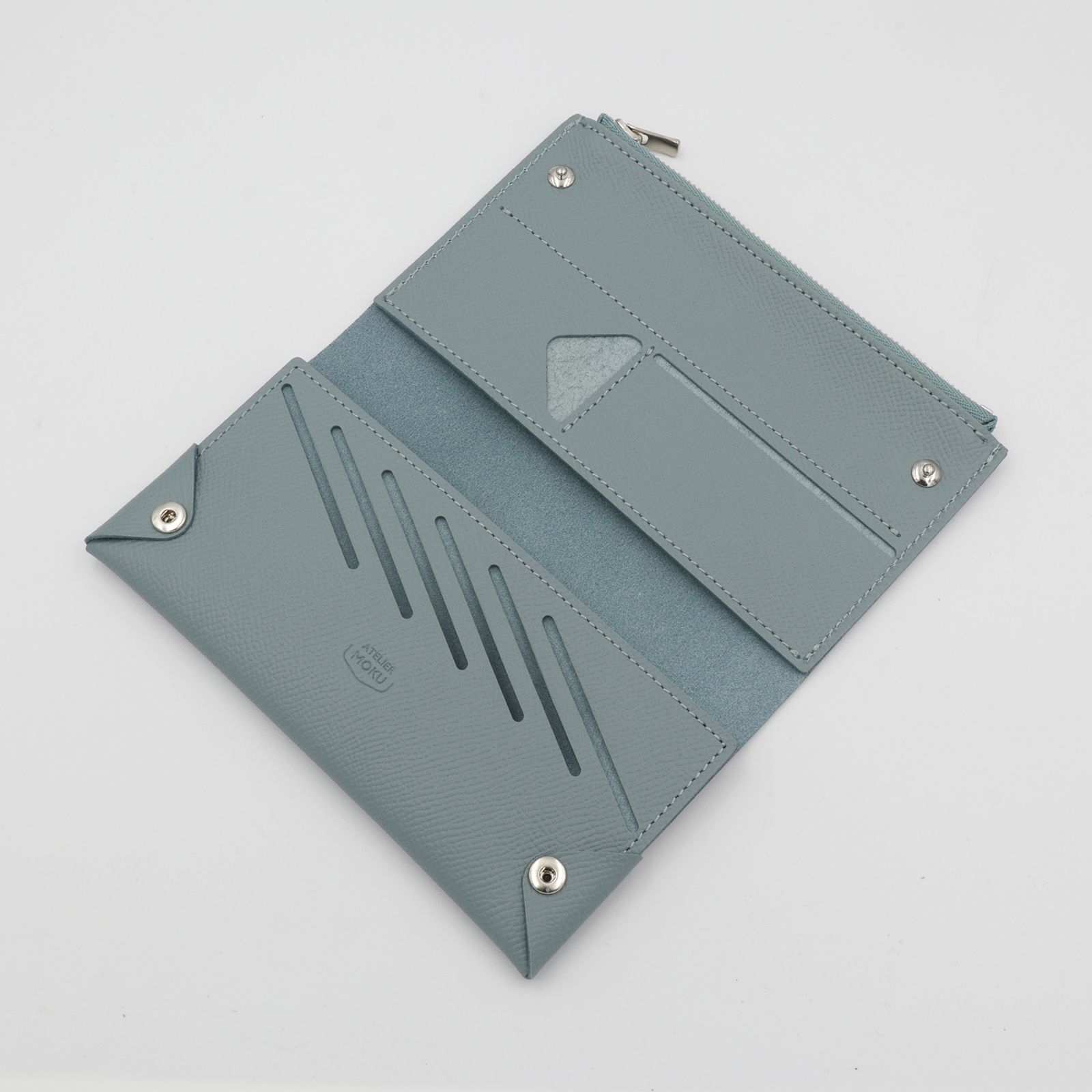 「小さく薄い長財布UNO ver.2 Noblessa」sky