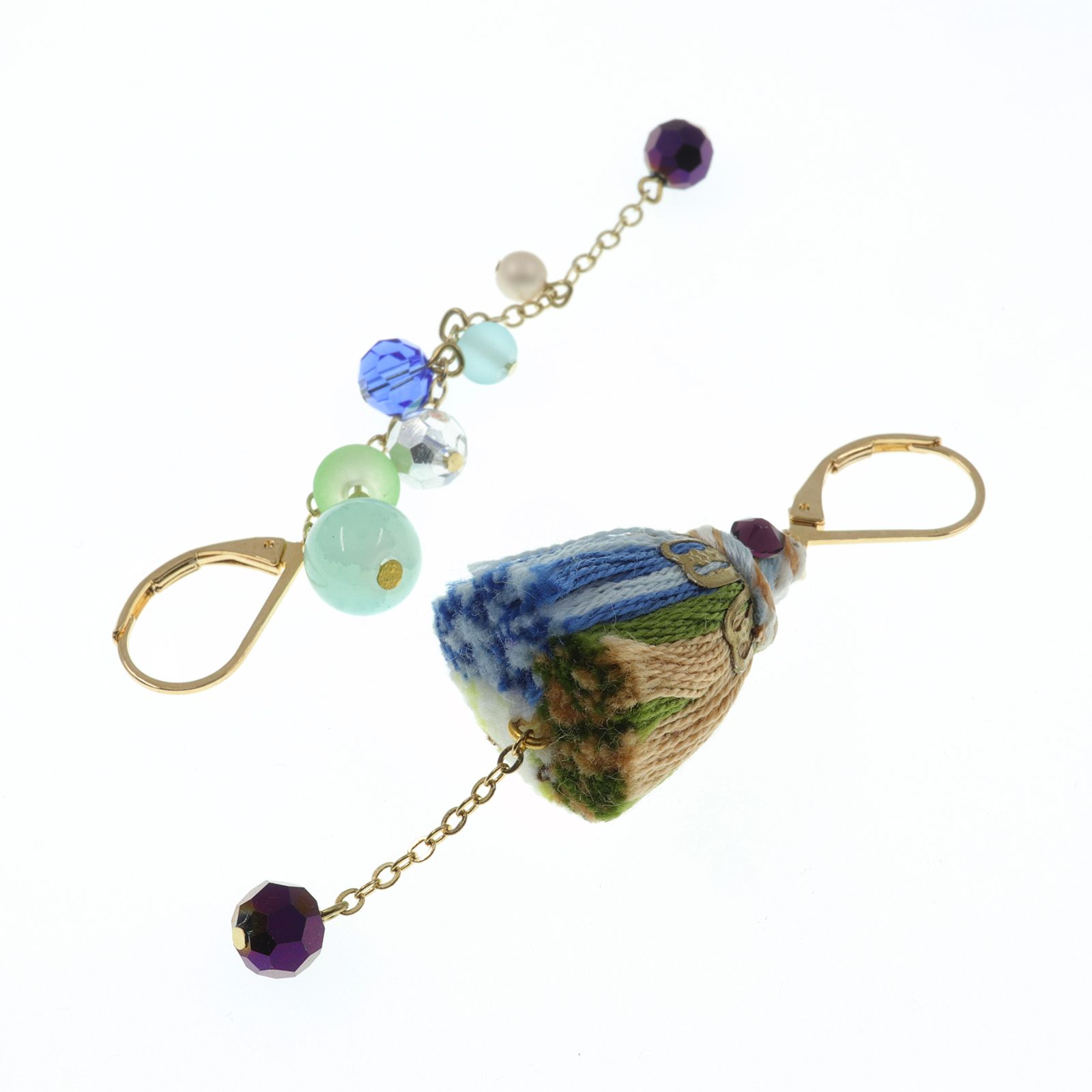 「Pegase,cheval sur le rocher ペガサス 岩上の馬」ピアス